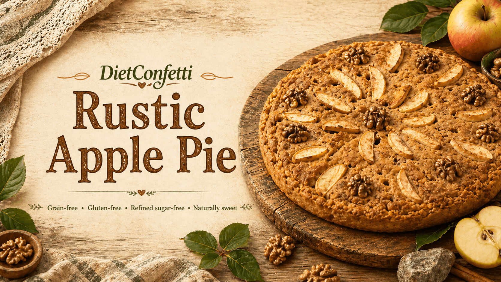 Rustic Apple Pie