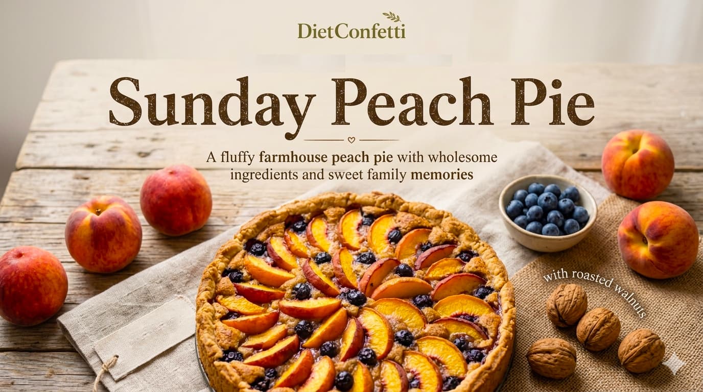 Sunday Peach Pie